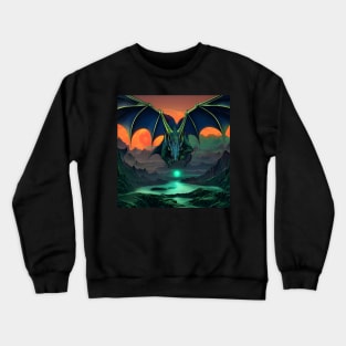 Draconic Enlightenment Crewneck Sweatshirt